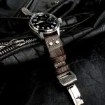 Tourbe-Brune-Alligator-watch-strap-for-IWC-Big-Pilot-with-Rivets-at-the-lugs-7