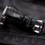Custom-Satin-Black-Ostrich-Leg-Watch-Strap-with-Integrated-Fit-for-Blancpain-Fifty-Fathoms