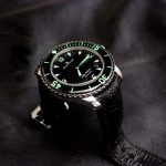 Custom-Satin-Black-Ostrich-Leg-Watch-Strap-with-Integrated-Fit-for-Blancpain-Fifty-Fathoms