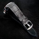 Custom-Etain-Grist-Pewter-Grey-Alligator-Watch-Strap-for-Blancpain-Fifty-Fathoms-with-integrated-fit