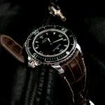 Custom-Tourbe-Brune-Alligator-Watch-Strap-for-Blancpain-Fifty-Fathoms-with-Fully-Integrated-Fit