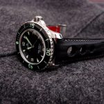 Custom-SuperMatte-Carbon-Black-Teju-Lizard-Rally-Watch-Strap-for-Blancpain-Fifty-Fathoms