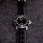 Custom-SuperMatte-Carbon-Black-Teju-Lizard-Rally-Watch-Strap-for-Blancpain-Fifty-Fathoms