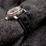 Custom-SuperMatte-Carbon-Black-Teju-Lizard-Rally-Watch-Strap-for-Blancpain-Fifty-Fathoms