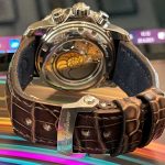 Henrik's Blancpain Fifty Fathoms Flyback Chronograph on Tourbe Brune Alligator with TCLS