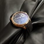 IWC Portuguese Perpetual Calendar on Black Stingray with Integrated fit