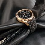 IWC Portuguese Perpetual Calendar on Black Stingray with Integrated fit