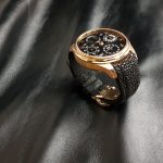 IWC Portuguese Perpetual Calendar on Black Stingray with Integrated fit