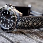 Rolex Submariner on Rowstone Stingray Watch strap: