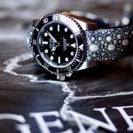 Rolex Submariner on Rowstone Stingray Watch strap: