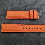 Lambo Orange Alcantara™ watch strap