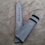 Commando Grey Alcantara™ watch strap