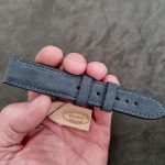 Commando Grey Alcantara™ watch strap