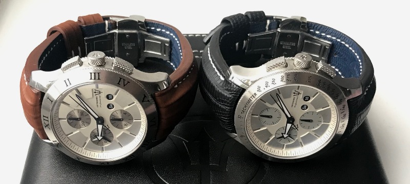 SuperMatte Teju Lizard straps for Offshore Professional Chronograph