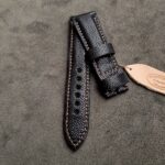 Waxy Espress Pebble Grain Calfskin