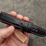 Waxy Espress Pebble Grain Calfskin
