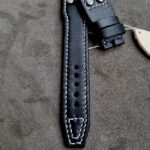 Waxy Black Calfskin Pilot strap
