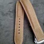 Blonde Grain Calfskin for Tudor Black Bay GMT