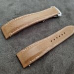 Blonde Grain Calfskin for Tudor Black Bay GMT