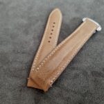 Blonde Grain Calfskin for Tudor Black Bay GMT