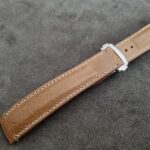 Blonde Grain Calfskin for Tudor Black Bay GMT