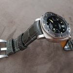 Straps Made from Grigio-Verde Alligator