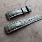 Straps Made from Grigio-Verde Alligator