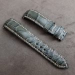 Straps Made from Grigio-Verde Alligator