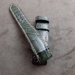 Straps Made from Grigio-Verde Alligator