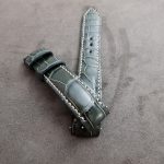 Straps Made from Grigio-Verde Alligator