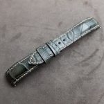 Straps Made from Grigio-Verde Alligator