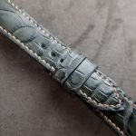 Straps Made from Grigio-Verde Alligator