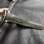 Straps Made from Grigio-Verde Alligator
