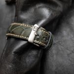 Straps Made from Grigio-Verde Alligator