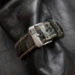 Straps Made from Grigio-Verde Alligator