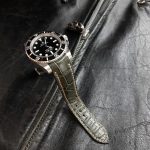 Straps Made from Grigio-Verde Alligator