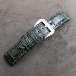 Grigio-Verde Alligator strap for Panerai