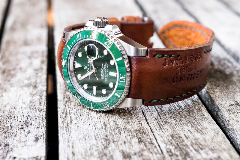 Swiss Ammo Strap for Rolex 'Hulk' Submariner
