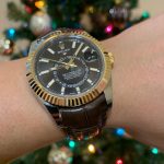 Strap Review of a Couple of Custom Straps for Rolex Sky-Dweller
