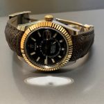 Strap Review of a Couple of Custom Straps for Rolex Sky-Dweller