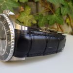 Racing Black Alligator for Rolex Sea-Dweller