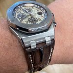 Hornback Alligator Custom Watch Straps for Audemars Piguet Royal Oak Safari