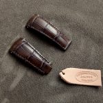 Custom Straps made from Chocolate Noir Alligator