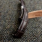 Custom Straps made from Chocolate Noir Alligator