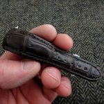 Custom Straps made from Chocolate Noir Alligator