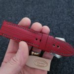 Darkened Red SuperMatte Teju Lizard for Panerai