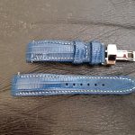 Custom Blue dyed Teju Lizard