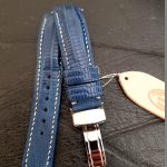Custom Blue dyed Teju Lizard