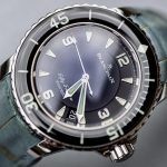 Custom Alligator Strap for Blancpain Fifty Fathoms