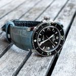 Custom Alligator Strap for Blancpain Fifty Fathoms